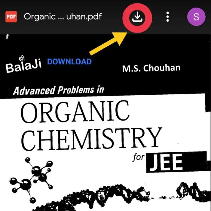 MS Chauhan Organic Chemistry PDF download