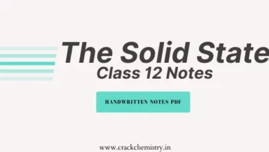 The solid state class 12 notes pdf free download chapter 1 chemistry notes