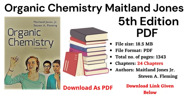 Organic Chemistry Maitland Jones PDF 5th edition